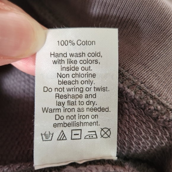 J. Crew Heather Gray Knit Top Vintage - Picture 7 of 8